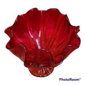 Viking Amberina Bowl